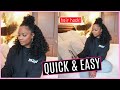 Versatile CROCHET on my NATURAL HAIR + TIME SAVING HAIR HACK! | TRENDY TRESSES