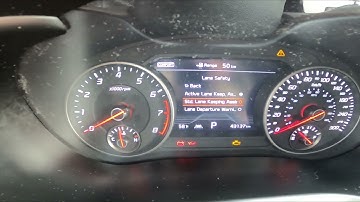 How to Change Lane Assistant Mode in Kia Stinger ( 2017 – now ) - Use Lane Assistant