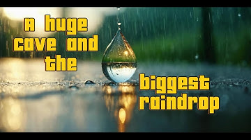 Discovery of the depths of the Earth, the largest caves and a drop of rain