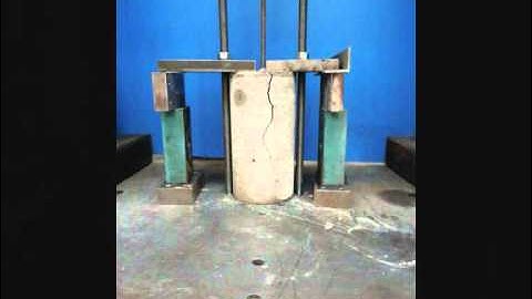 A Pull Out Test on a Ribbed Reinforcement Bar Embedded into Concrete