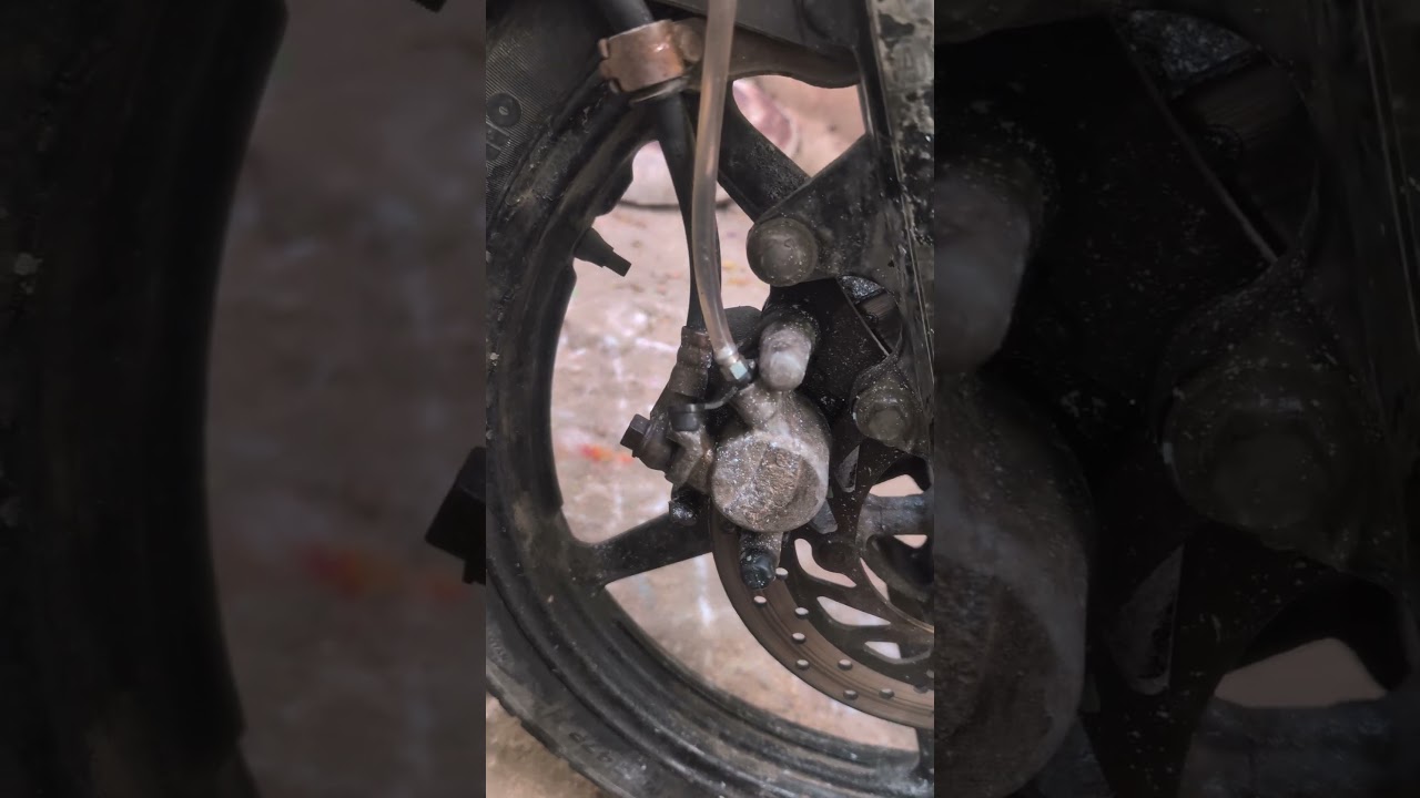 bike disc air lock 🔒 easy way to bike pickup 💯🤯