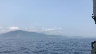 2018年4月13日海軍操演F-16以疏開編隊高度500呎空速350節低空衝場