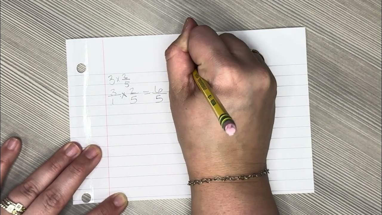 Multiplying Fractions using Standard Algorithm Notes - YouTube