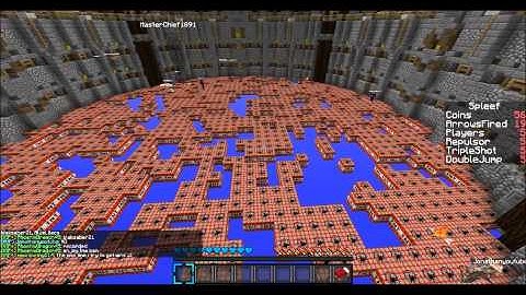 Hypixel Bow Spleef Hacker: blaksaber21