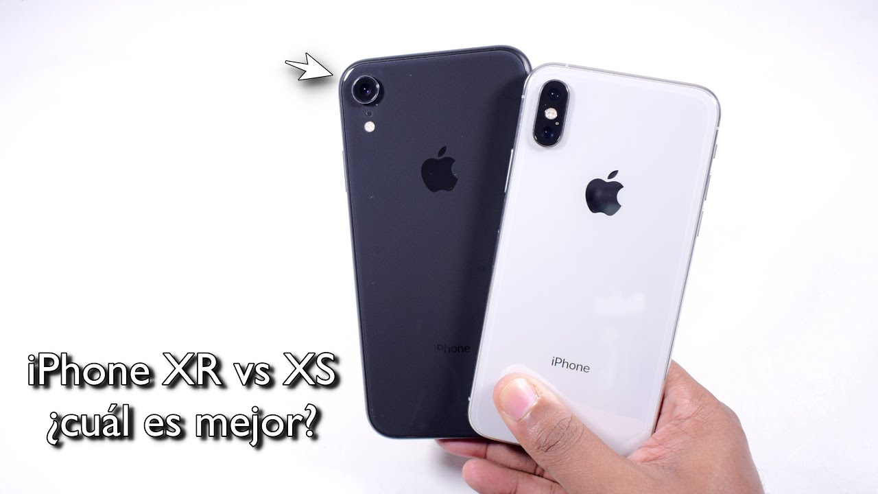 iPhone XR, principales diferencia con el iPhone XS