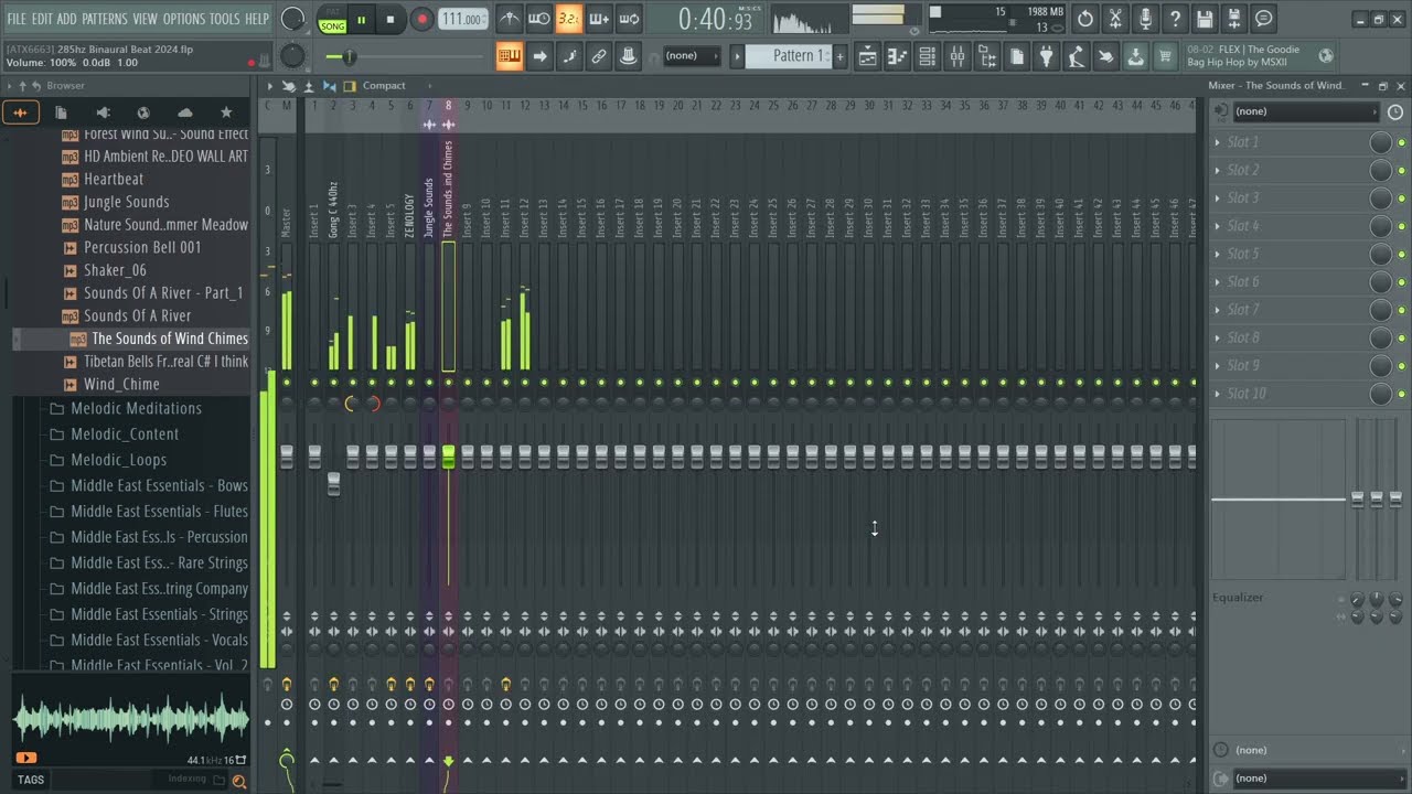 How to make a Meditative Beat Tuned to 285hz on FL studio 2024