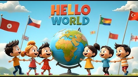 Hello World vol. 1 🌍 Animated Kids Song | MT Kids Fun TV #kidsongs #nurseryrhymes