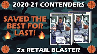 First Look & LAMELOOO! 2020-21 Panini Contenders Basketball Blaster Box Review (Retail)