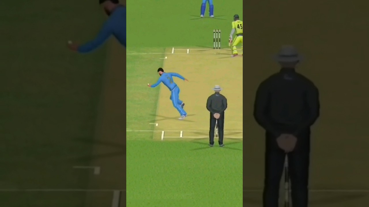 Apne Ball Per hi Kiya Catch - Real Cricket 24 