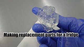 Making things that dont exist: Fridge door parts