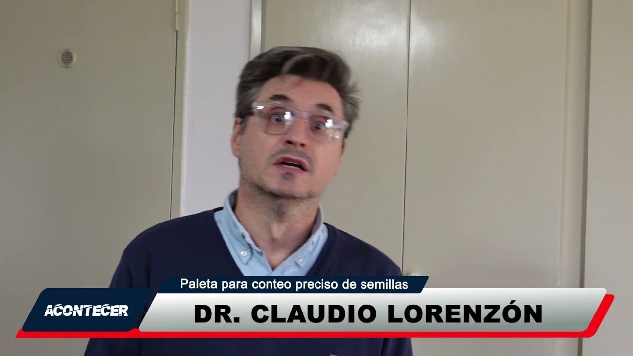 Marcos Juárez: Se desarrolló una paleta para conteo preciso de semillas. Más detalles