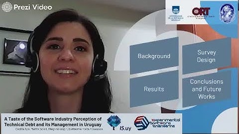 ESEM 2020: A Taste of the Software Industry Perception of Technical Debt and its Managt. in Uruguay