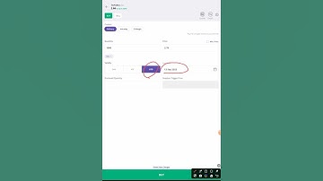 How to place GTD Order? #mmm #gtd #tapariatools #stockmarket #pennystock #stockmarketforbeginners