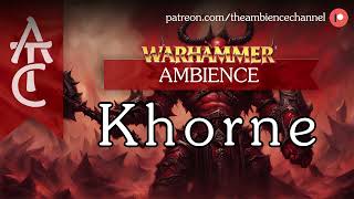 RPG | D&D Ambience - Khorne (battle, fire, screams) #khorne #warhammer #ambience