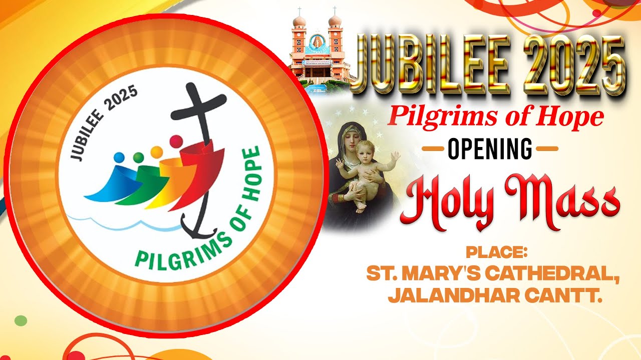 Jubilee 2025- Pilgrims of Hope | Opening Holy Mass | 1 JAN. 2025 | St ...