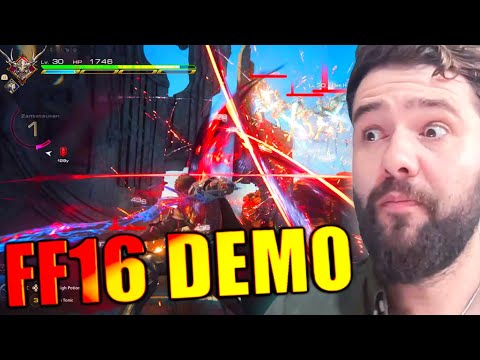 HANDS ON AT LAST!! A Peasant Vs Final Fantasy 16 Demo Gameplay