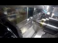 Aluminum extrusion machining at its best fast cut  incredible speed with the machining center hhv