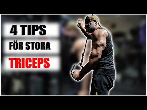 Video: Hur Man Bygger Triceps Utan Träningsmaskiner