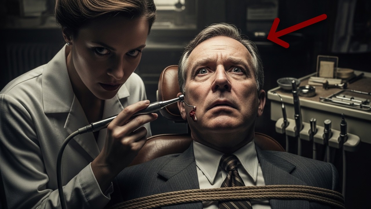 Un secreto infame de la profesora. La Dentista, movida por la más cruel venganza.