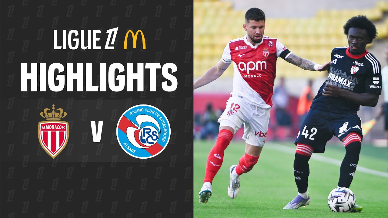 [Highlight] Ligue 1 France : โมนาโก vs สตราส์บูร์ก (31-08-68)