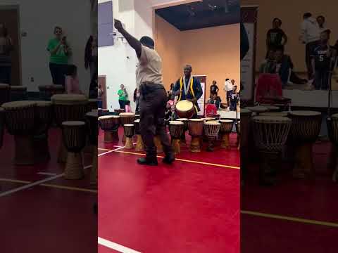 The School Resource Officer at Minor Community School knows how to have a good time