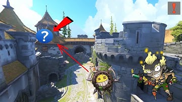 JUNKRAT RIP-TIRE GLITCH IN ROOF?!?! - Overwatch ( Eichenwalde)