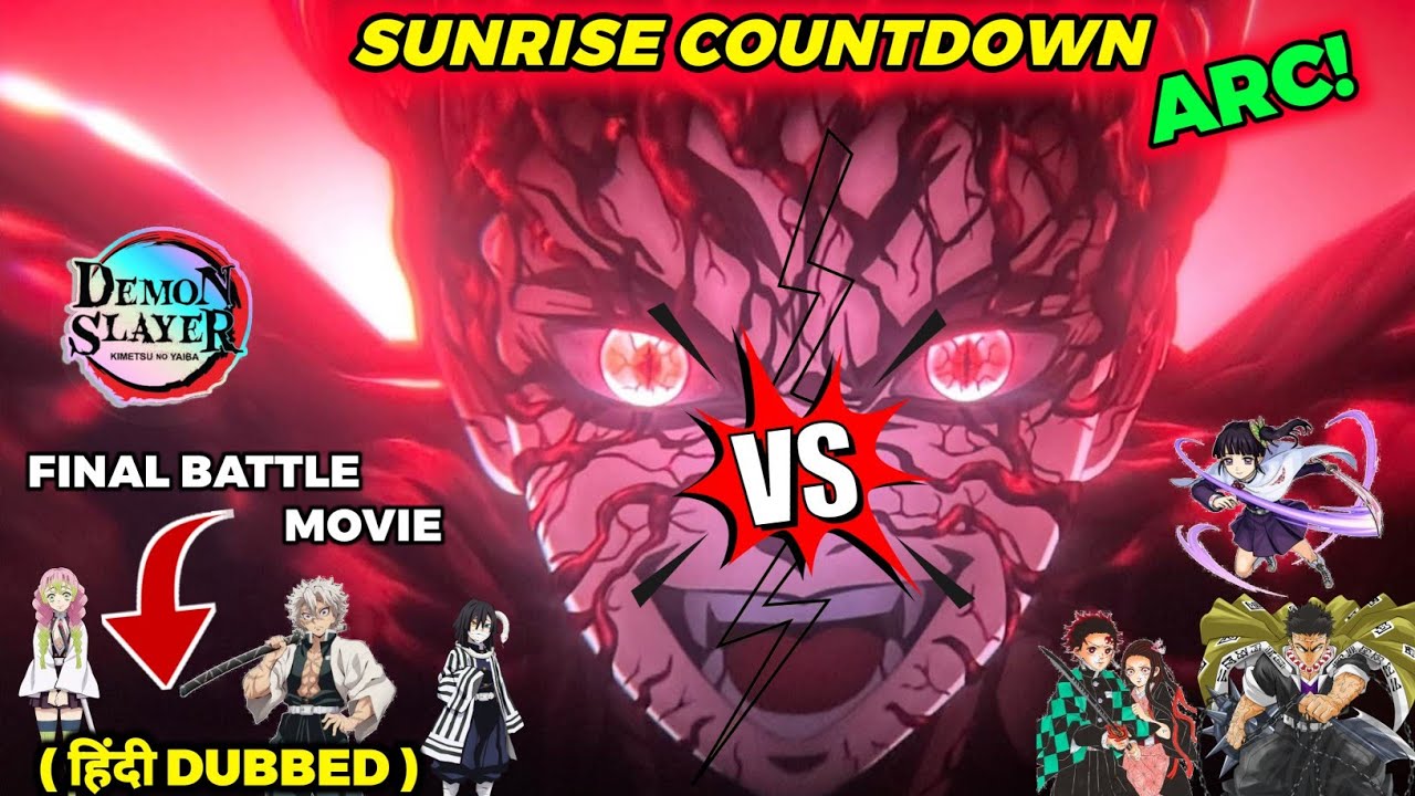 Countdown Demon Sunrise Countdown Arc Demon Slayer Explained In Hindi | Demon Slayer ...
