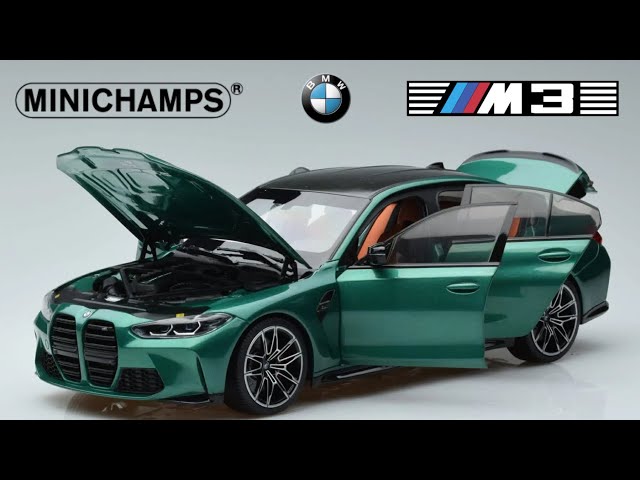 1/18 BMW M3 Competition Green Metallic by Minichamps LIMITED 1000