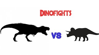 Dinofights Ep.2 T-Rex Vs Triceratops Epic Battle