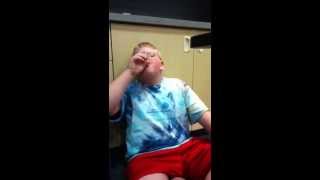 Max Drinking Soy Sauce