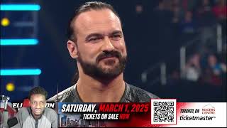 Cody Rhodes comes face-to-face with Drew McIntyre Reaction
