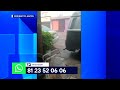 Se reportan fuertes lluvias en Zona Metropolitana de Monterrey