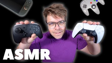 *ASMR* Gaming Controller Sounds 🎮 (Button Clicking, Clacking & Tapping)