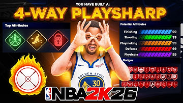 The BEST GUARD BUILD in NBA 2K26! 99 3PT RATING + CONTACT DUNKS + 91 STEAL! Best Build NBA 2K26