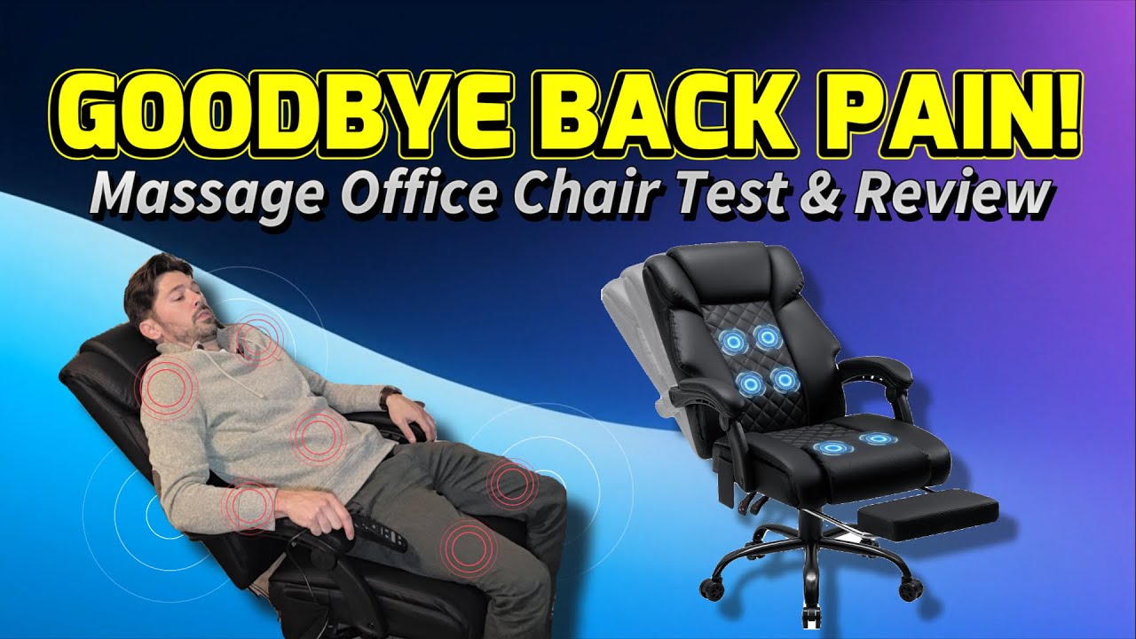 Stop Back Pain with Massage Office Chair Stop Back Pain with Massage Office Chair