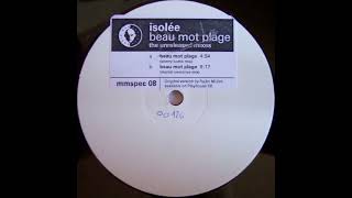 Isolée - Beau Mot Plage (Mental Overdrive Mix) (2000) (Damaged vinyl.....)