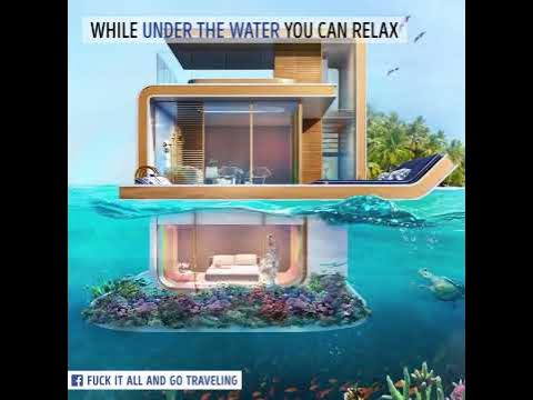 Плавучая вилла Seahorse в майнкрафт