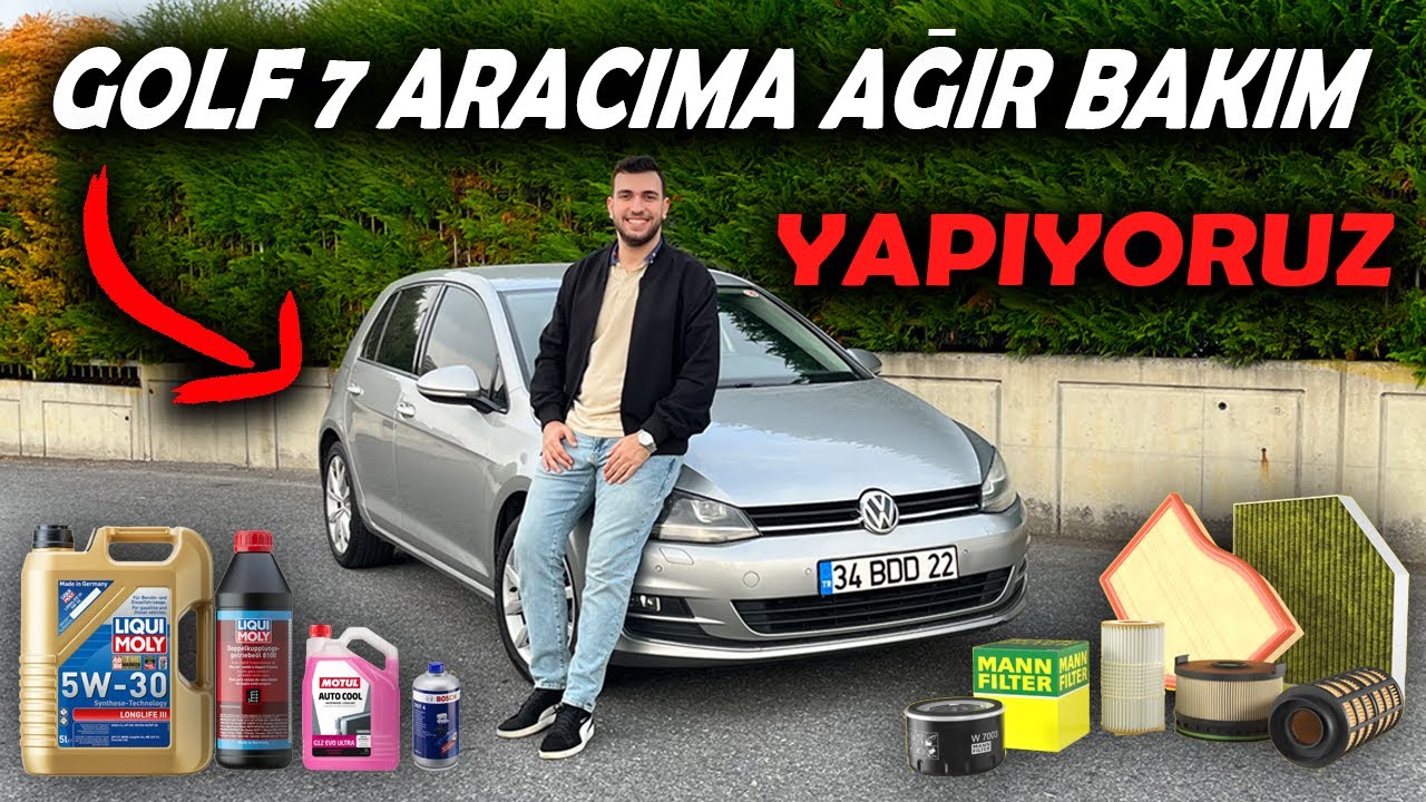 Golf 7’ye Ağır Bakım DSG Şanzıman Yağı Dahil Her Şey Sıfırlandı