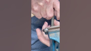 Restoring Machine Screw Threads