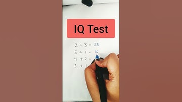 IQ Test || Tricky riddles || Math Puzzle || #shorts