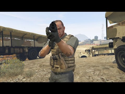 GTA 5 NPC Wars 100 LSSD VS Merryweather 