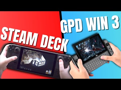 Valve Steam Deck Vs GPD Win 3