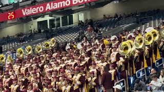 12-30-2025 Alamo Bowl. TCU vs USC. The Trojan Marching Band perform their fight song Fight On!