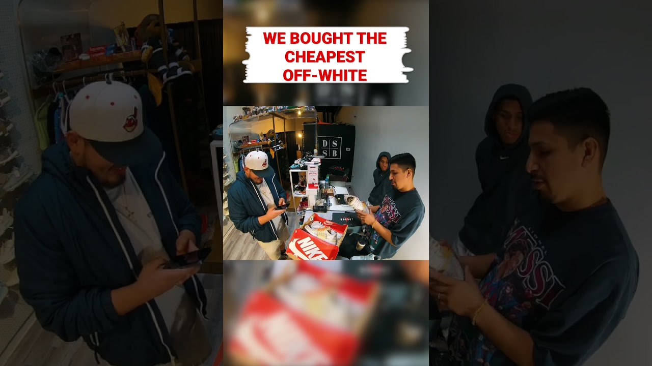 CHEAPEST OFF-WHITE EVER! 👀 