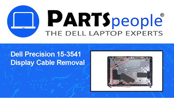 Dell Precision 15-3541 (P80F003) Display Cable How-To Video Tutorial