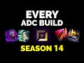 Kr challenger coach every adc build for season 14  professor ddang