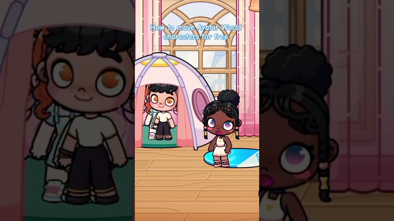 How to Move Avatar World Characters for Free 😆😆 