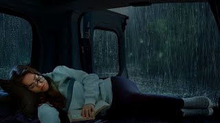 Heavy Stormy Night with Torrential Rainstorm on the camping car window at night & for Insomnia, ASMR by Sleep Soundly Rain 9,478 views 2 weeks ago 11 hours