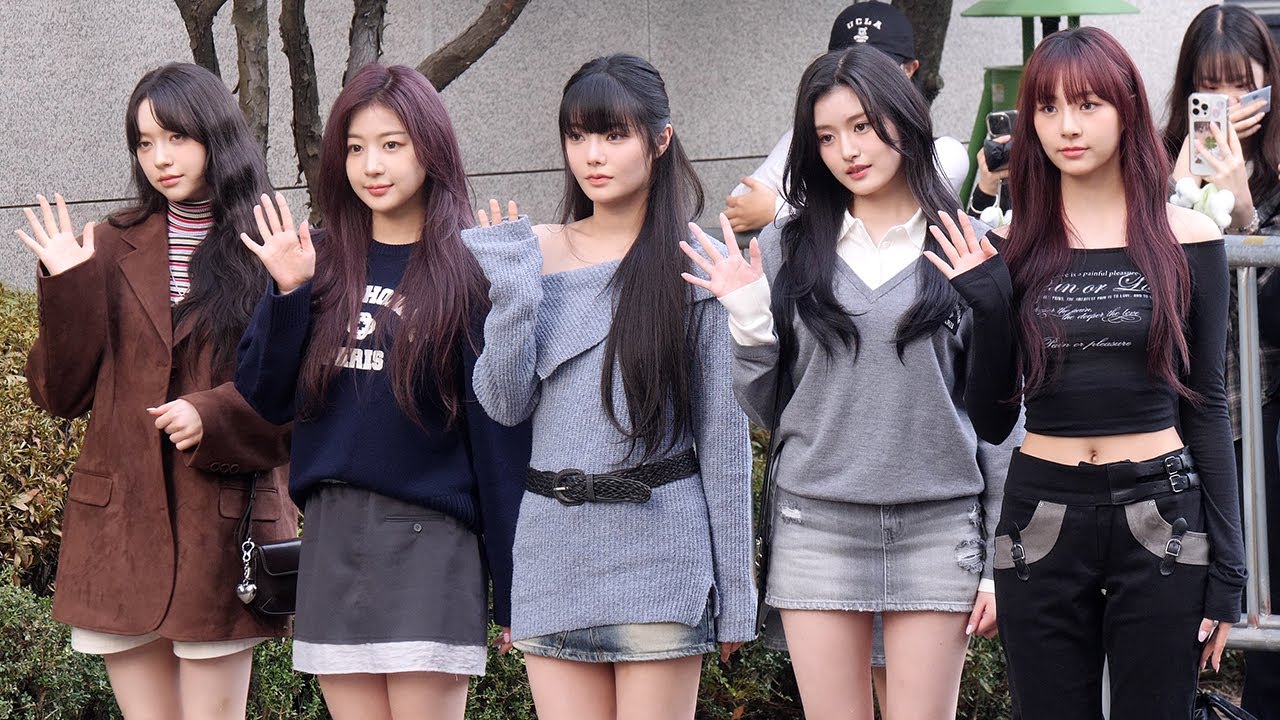 피프티 피프티 (FIFTY FIFTY) 'SOS' 뮤직뱅크 출근길 MUSIC BANK 240927