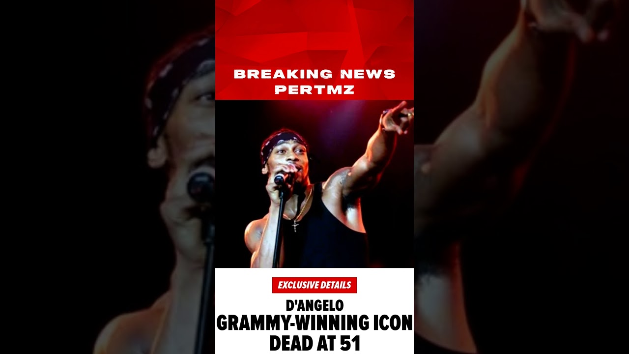 Rest In Peace D'ANGELO #breakingnews #shorts #entertainment